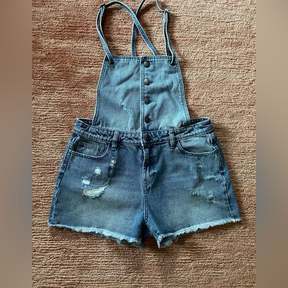 denim overalls